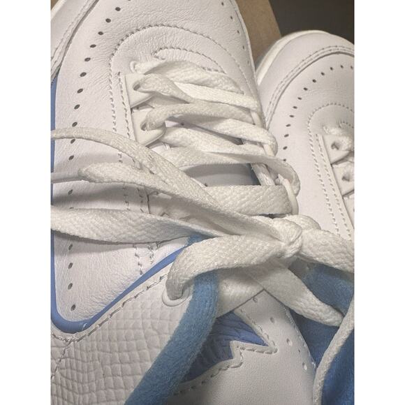 Nike Air Jordan 2 Retro Low University Blue White Size 6.5Y/Women 8 FJ6869 104 - Picture 8 of 12